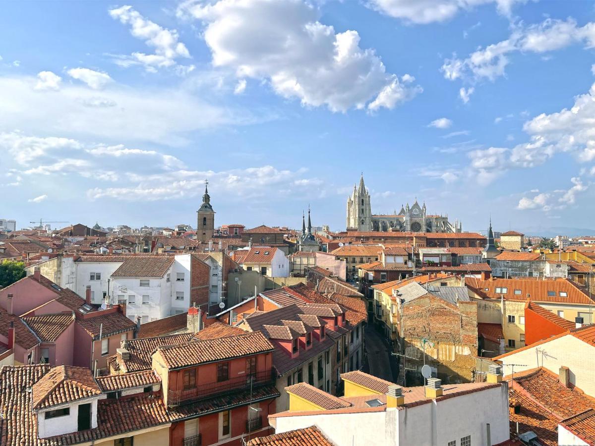 The View - Apartamento Reformado Con Vistas A La Catedral - Leonapartamentos Zewnętrze zdjęcie